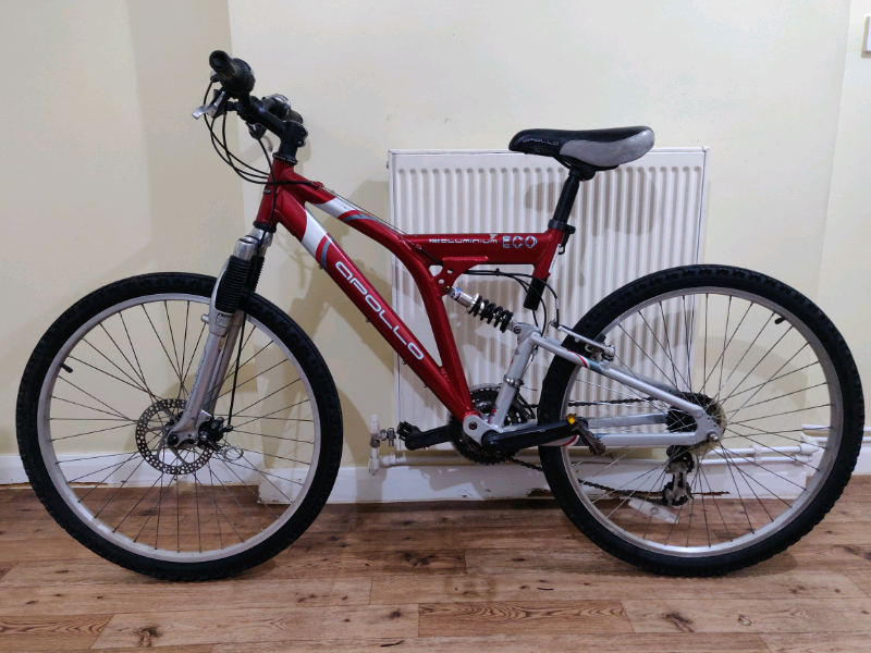 apollo dual suspension mountain bike